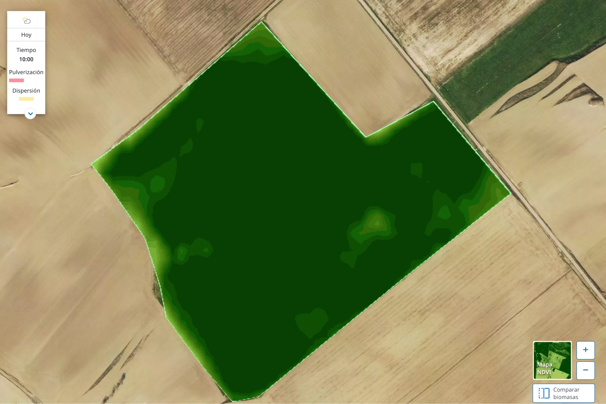 Mapa de NDVI